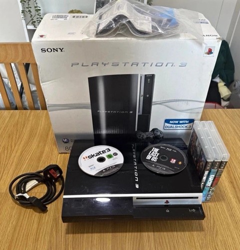 Sony ps3 80gb boxed tested - boxed,