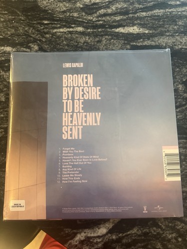Lewis capaldi signed - *signed, sleeve*