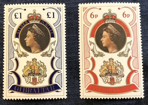 Gibraltar stamps 1977 queen - stamps,
