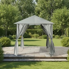 Ohs metal garden gazebo - garden,