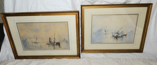 Pair antique framed - pair, of