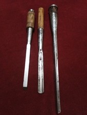 Three Vintage thick Forged