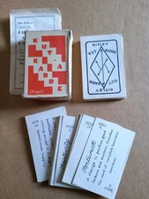 1930s Kut A Karde Fortune Telling Cards By A. H. Kitley - Complete