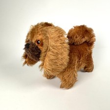 Antique mohair pekinese dog - mohair,