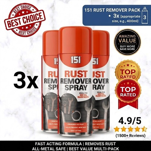 151 rust remover - 151, spray