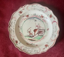 Dutch Orangist 1780s plate on