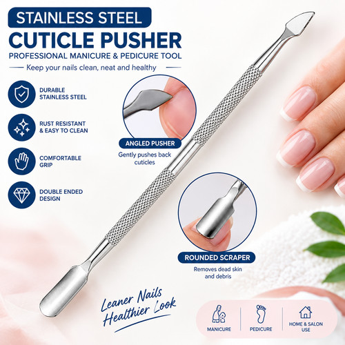 Stainless steel cuticle - stainless,