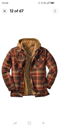 New men plaid work jacket - work,