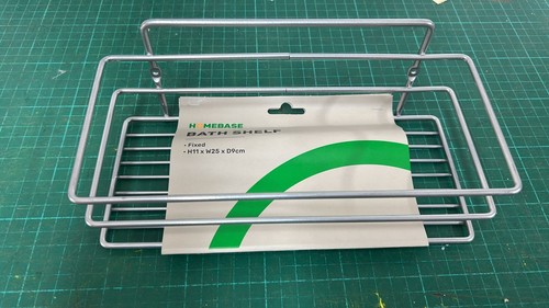 Homebase fixed silver bath - homebase,