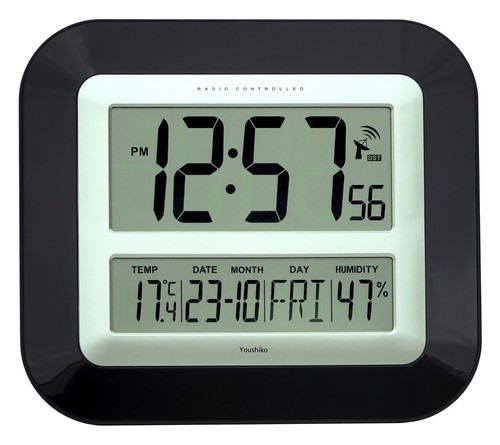 Radio controlled wall clock - controlled,