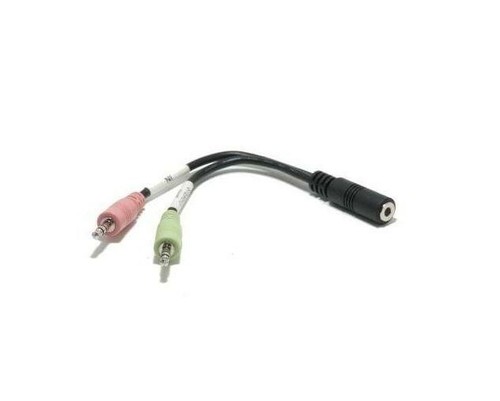 Headphone mic adapter cable - mic,