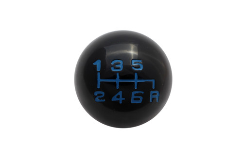 Black blue gear shift knob - blue,