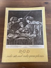 RGD 1939… Vintage Radio Catalogue - Superb ! - KP26