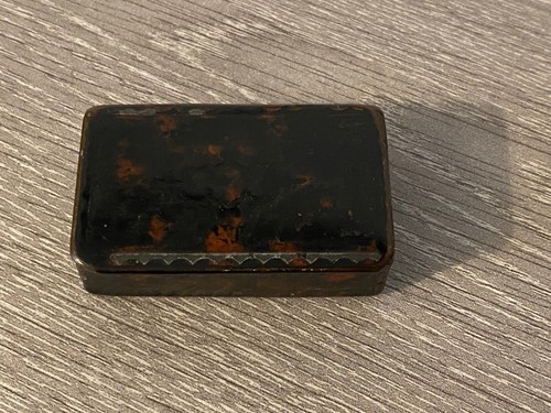 Antique paper mache - antique, box