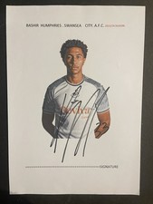 Bashir Humphreys- Swansea City Fc Signed Picture
