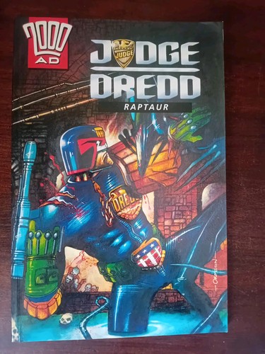 2000ad judge dredd raptaur - 2000ad,