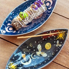 Enamel Incense Bowl - Aluminum
