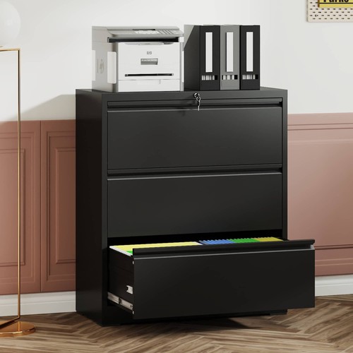 Drawer lateral file cabinet - 3,