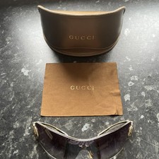 Gucci Sunglasses Ladies with Case And Cloth Genuine