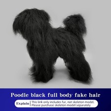 Pet Simulation Hair Beauty Fake Beautician Practicing Dog Standard Poodle Full B