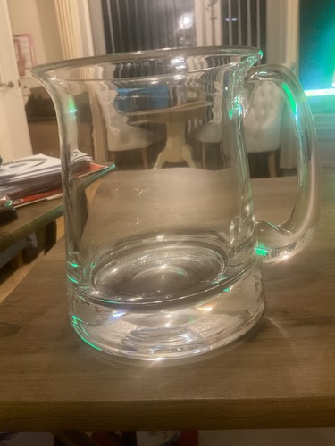 Vintage hand blown pint - vintage,