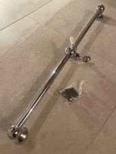 C.P Hart  Chrome Waterloo Shower Elbow Wall Mounted Bar