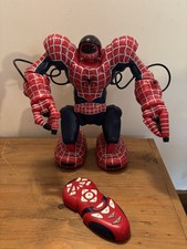 WOWWEE MARVEL SPIDERMAN SPIDERSAPIEN ROBOSAPIEN ROBOT RC REMOTE CONTROL TOY 14"