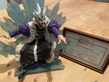 Enchantica Vrorst On His Ice Throne Dragon