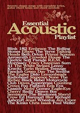 Essential Acoustic Playlist (Guitar Chord Songbook) by Various Paperback Book
