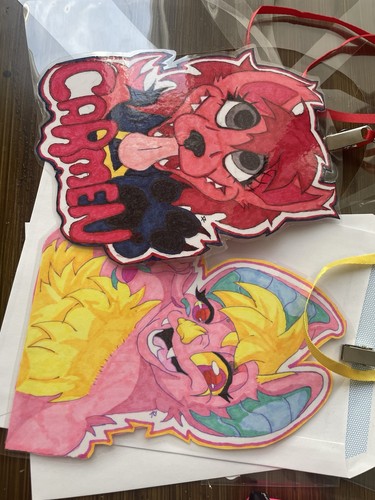 Custom fursuit badges - custom, badges!