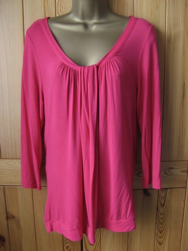 Cerise pink gathered - pink,