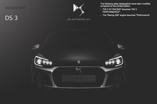 2016 CITROEN DS3 OWNERS MANUAL