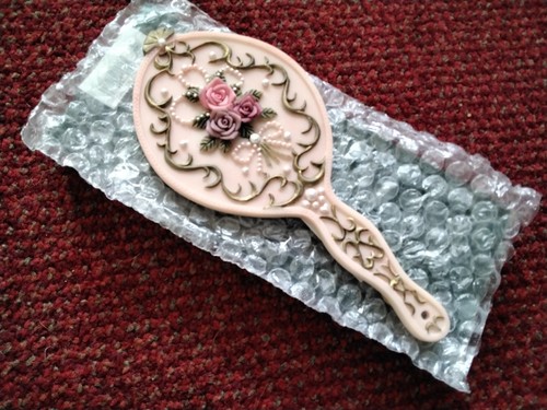 Vintage dezine mirror cream - dezine,