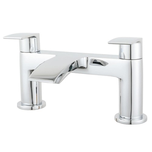 Bathroom bath taps twin filler - taps,