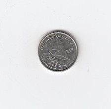 Isle of Man Five Pence Wind