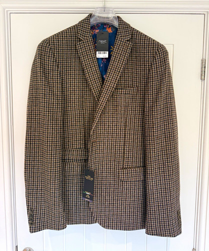 Next men slim fit tweed - men's, wool