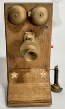 Antique Telephone Box And
