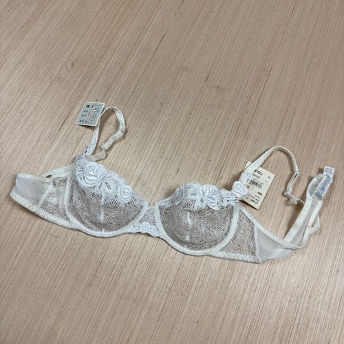 Vintage 80s lejaby bra sheer - vintage,
