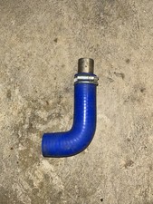 ASH 90-degree elbow 25mm SILICONE HOSE, OIL & FUEL RESISTANT, Blue like Samco