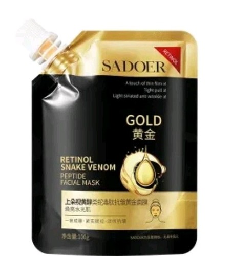 Retinol snake venom gold mask - retinol,