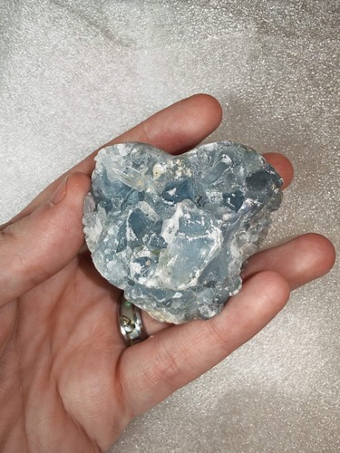 Celestite cluster 200g - cluster,