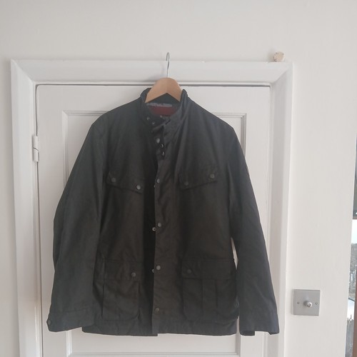 Barbour wax jacket - jacket, blaclk