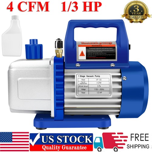 4cfm stage vacuum pump 3hp - 4cfm,
