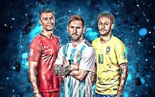 RONALDO MESSI NEYMAR ICONIC