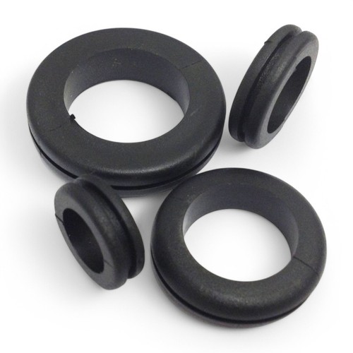Rubber wiring grommets open - grommets,