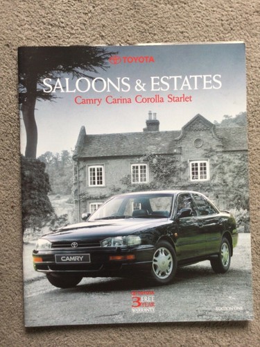 Toyota saloon estates camry - saloon,