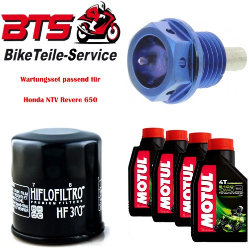 Set oil filter drain plug - set, 4l