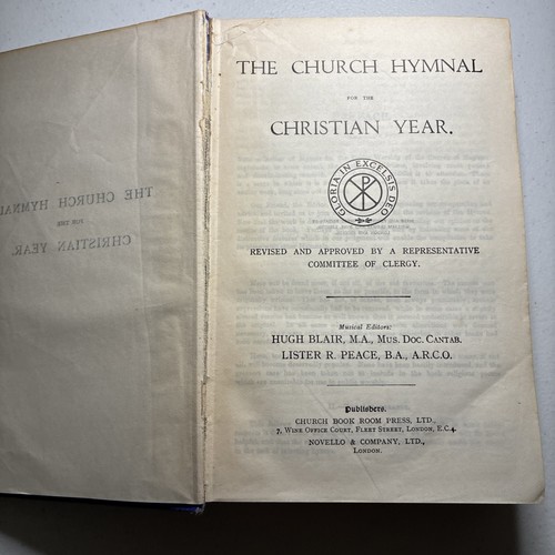 The church hymnal for - hymnal,