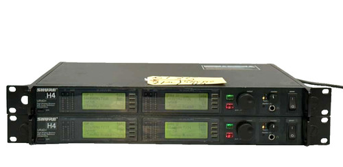 Shure ur4d dual freq - shure, h4