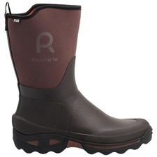 Rouchette Mens Wellington Boots Clean Garden Waterproof Self Cleaning Neoprene